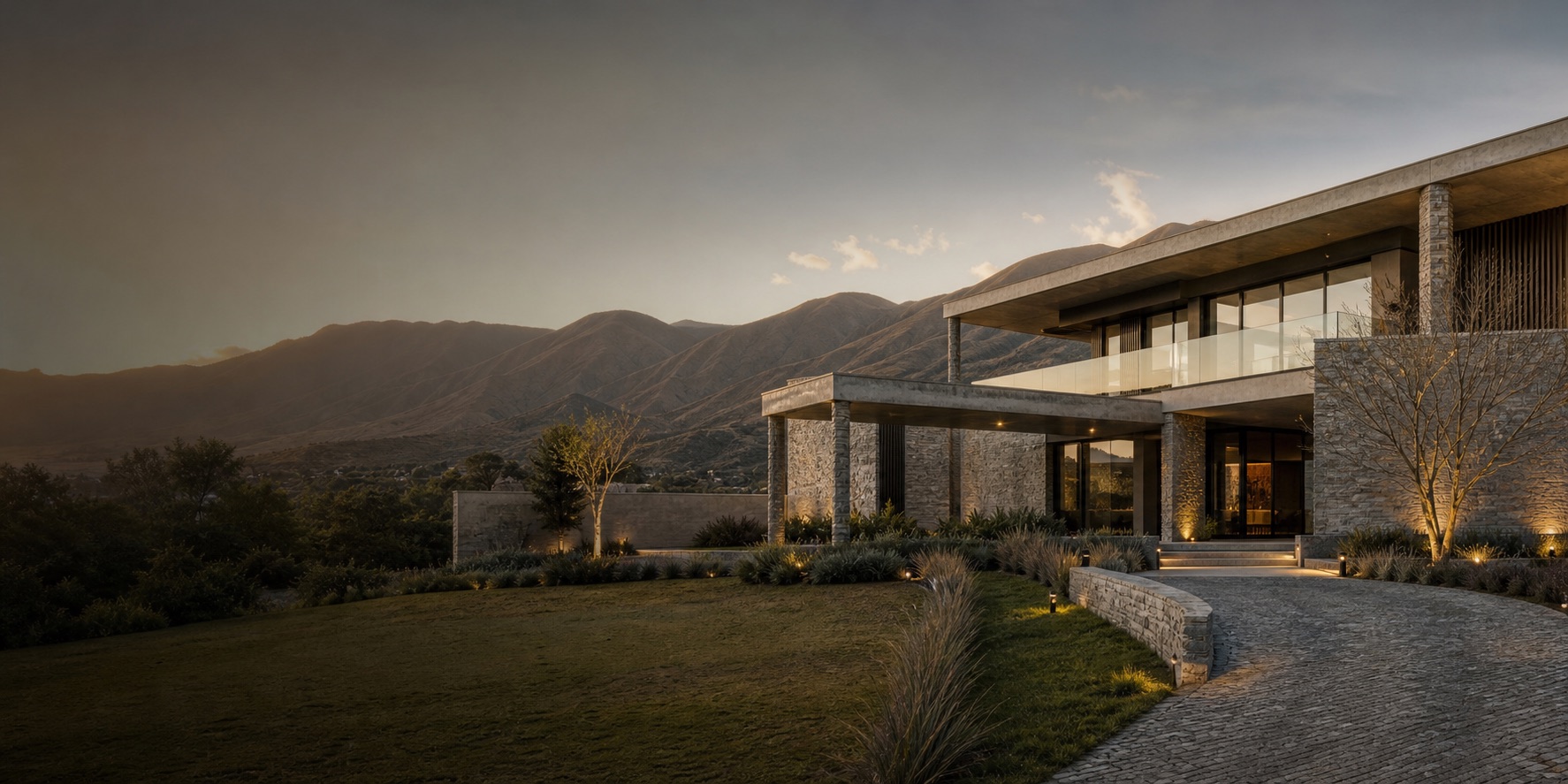 Residencia moderna de alto valor en paisaje de Salta