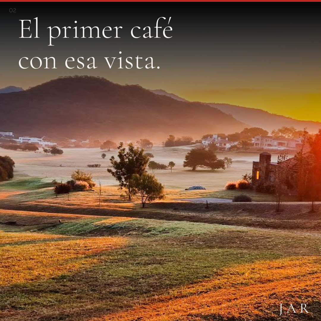 Post lifestyle JAR: El primer cafe con esa vista